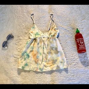 Awesome cleavage summer top